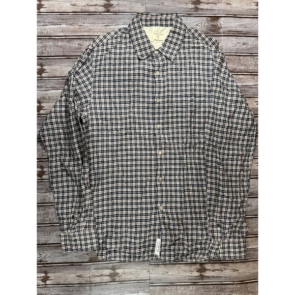 RAG & BONE plaid classic fit Shirt size L color multi NWOT - Picture 1 of 5